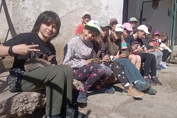 Zelená škola na gazdovstve